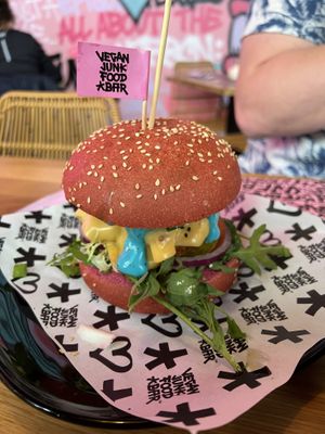   at Vegan Junk Food Bar - El Born in Barcelona
