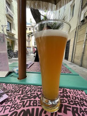Beer 4,50 (250ml)  at Vegan Junk Food Bar - El Born in Barcelona