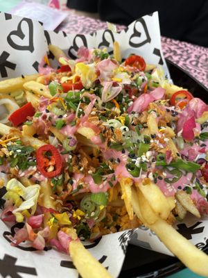 Chips???  at Vegan Junk Food Bar - El Born in Barcelona