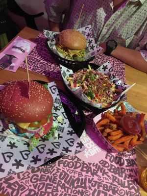   at Vegan Junk Food Bar - El Born in Barcelona