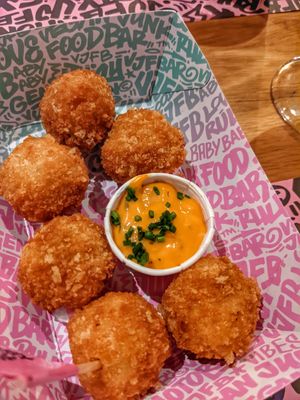 Mac and Cheeze Betterballs at Vegan Junk Food Bar - El Born in Barcelona
