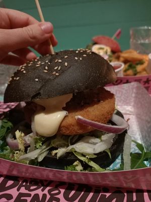 Mc Kroquet at Vegan Junk Food Bar - El Born in Barcelona