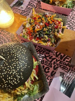   at Vegan Junk Food Bar - El Born in Barcelona
