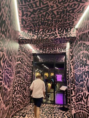 Entrave to establishment   at Vegan Junk Food Bar - El Born in Barcelona