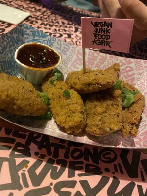   at Vegan Junk Food Bar - El Born in Barcelona