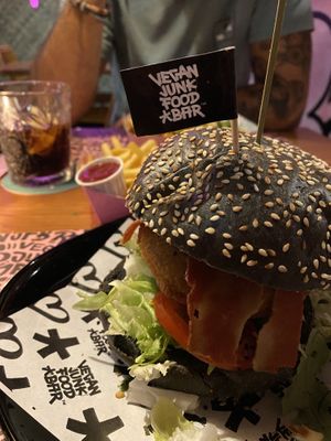   at Vegan Junk Food Bar - El Born in Barcelona