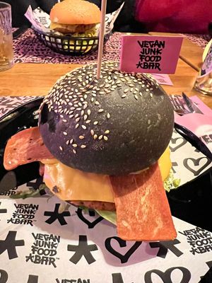   at Vegan Junk Food Bar - El Born in Barcelona