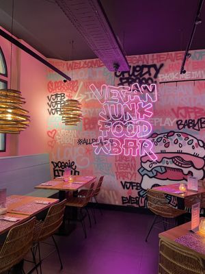   at Vegan Junk Food Bar - El Born in Barcelona