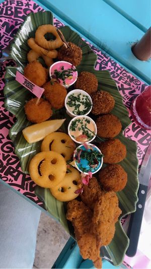 Adjusted sumo platter  at Vegan Junk Food Bar - El Born in Barcelona