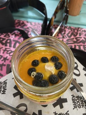 Desert 🍮  at Vegan Junk Food Bar - El Born in Barcelona