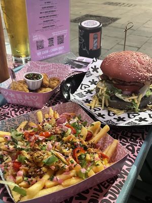   at Vegan Junk Food Bar - El Born in Barcelona