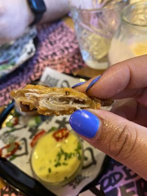 The chickn omg yummm  at Vegan Junk Food Bar - El Born in Barcelona