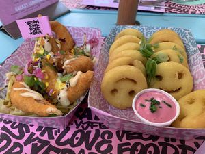   at Vegan Junk Food Bar - El Born in Barcelona