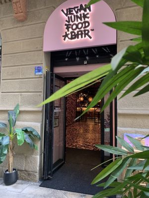   at Vegan Junk Food Bar - El Born in Barcelona