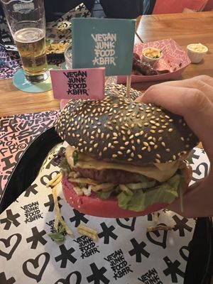   at Vegan Junk Food Bar - El Born in Barcelona