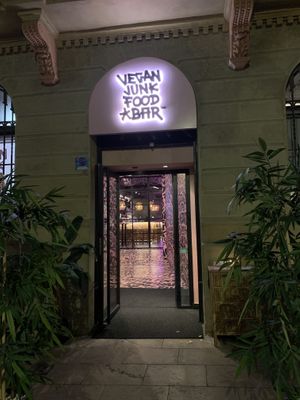  at Vegan Junk Food Bar - El Born in Barcelona