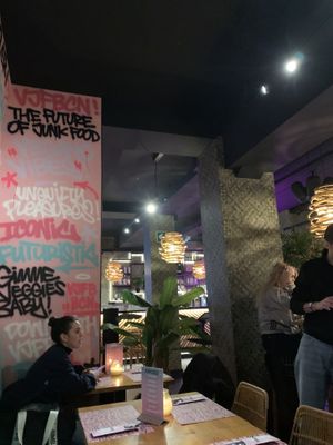   at Vegan Junk Food Bar - El Born in Barcelona