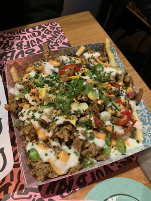   at Vegan Junk Food Bar - El Born in Barcelona