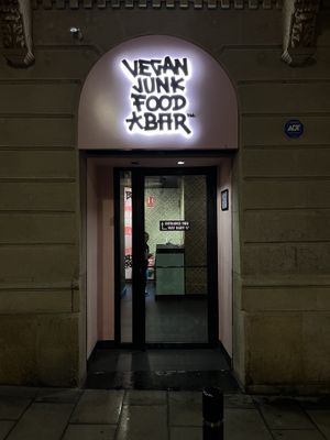   at Vegan Junk Food Bar - El Born in Barcelona