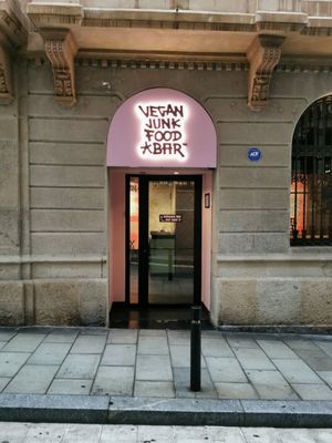  at Vegan Junk Food Bar - El Born in Barcelona