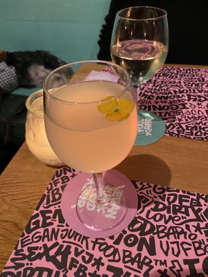Lemonada con ginger 🍸  at Vegan Junk Food Bar - El Born in Barcelona