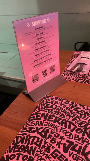   at Vegan Junk Food Bar - El Born in Barcelona