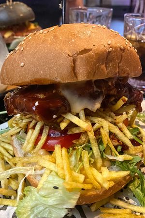   at Vegan Junk Food Bar - El Born in Barcelona