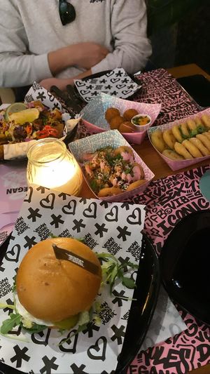   at Vegan Junk Food Bar - El Born in Barcelona