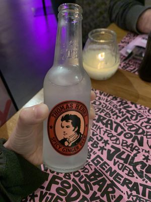 Ginger beer  at Vegan Junk Food Bar - El Born in Barcelona