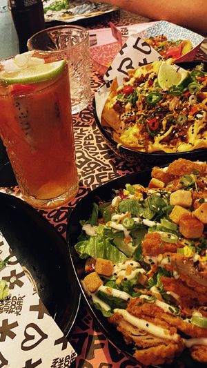   at Vegan Junk Food Bar - El Born in Barcelona