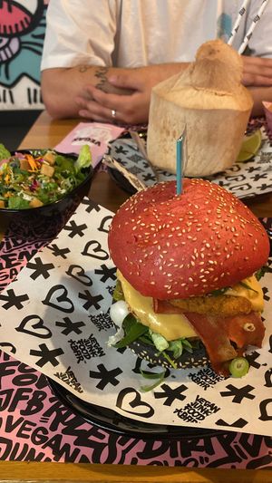   at Vegan Junk Food Bar - El Born in Barcelona