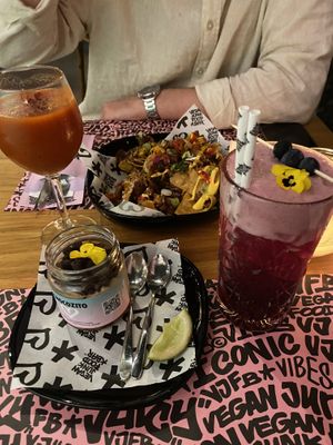   at Vegan Junk Food Bar - El Born in Barcelona