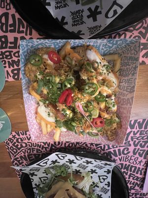 VJFBradwurst  at Vegan Junk Food Bar - El Born in Barcelona