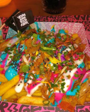   at Vegan Junk Food Bar - El Born in Barcelona