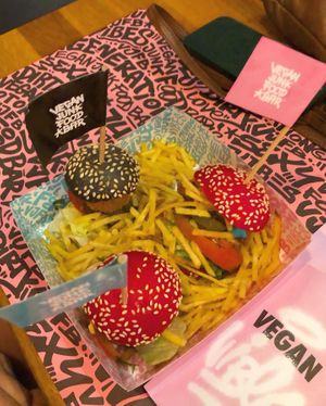   at Vegan Junk Food Bar - El Born in Barcelona