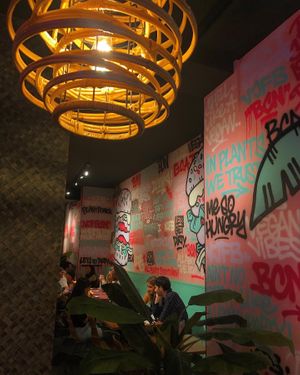   at Vegan Junk Food Bar - El Born in Barcelona