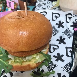   at Vegan Junk Food Bar - El Born in Barcelona
