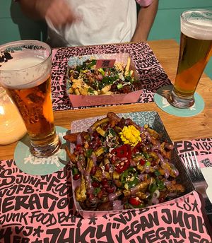   at Vegan Junk Food Bar - El Born in Barcelona