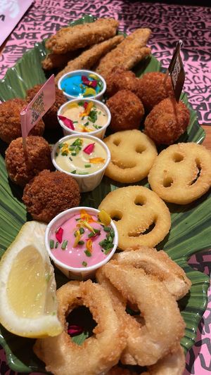 Sumo platter  at Vegan Junk Food Bar - El Born in Barcelona