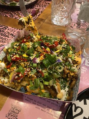   at Vegan Junk Food Bar - El Born in Barcelona