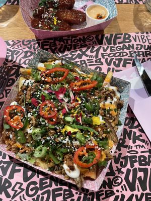   at Vegan Junk Food Bar - El Born in Barcelona