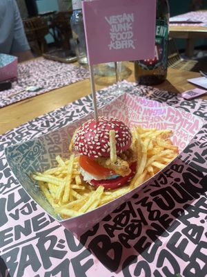  at Vegan Junk Food Bar - El Born in Barcelona