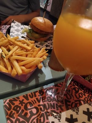 Meal at Vegan Junk Food Bar - El Born in Barcelona