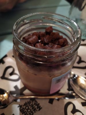 Desert at Vegan Junk Food Bar - El Born in Barcelona