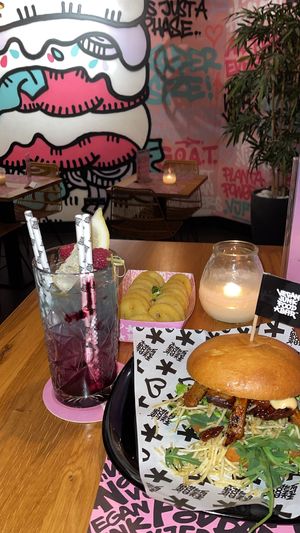   at Vegan Junk Food Bar - El Born in Barcelona