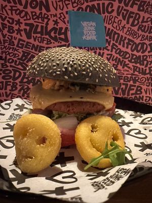   at Vegan Junk Food Bar - El Born in Barcelona