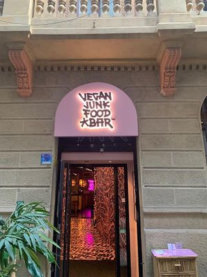  at Vegan Junk Food Bar - El Born in Barcelona
