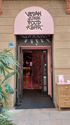 Delish! at Vegan Junk Food Bar - El Born in Barcelona