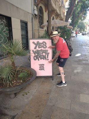 at Vegan Junk Food Bar - El Born in Barcelona