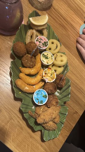 Sumo platter  at Vegan Junk Food Bar - El Born in Barcelona